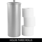 iDesign Freestanding Bathroom Toilet Paper Storage Holder - Image 5
