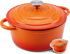 Enameled Cast Iron Dutch Oven by WOKINS