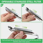 Stainless Steel Tea Diffuser, 2026 Upgraded Tea Pipe Infuser - Image 5