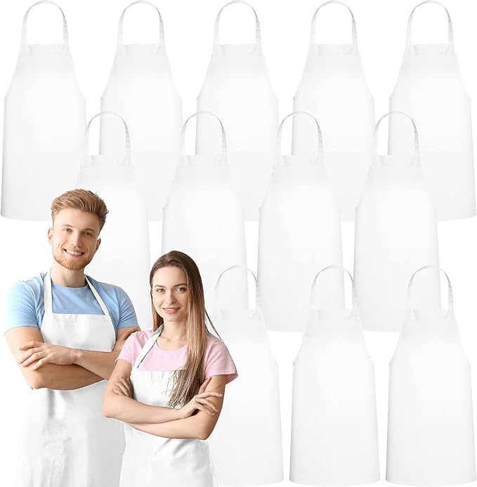 GREEN LIFESTYLE 12 Pack Bib Apron - Image 8