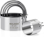HULISEN Biscuit Cutter Set, Round Cookies Cutter by HULISEN
