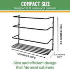 Evelots Kitchen Wrap Organizer - Image 7
