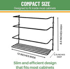 Evelots Kitchen Wrap Organizer - Image 7
