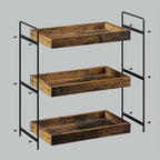 Bathroom Counter Organizer, 3-Tier Wood Spice Rack Organizer - Image 7