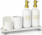 Cisily Kitchen Soap Dispenser Set Comes - Image 8