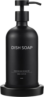 Glass Soap Dispenser Bathroom Set by Janxin, Foaming Kitchen soap Dispenser by Janxinmakeyouloveyourhome