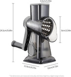 Rotary Cheese Grater Hand Crank - Image 2