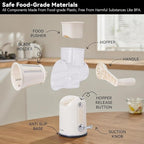 5-in-1 Rotary Cheese Grater Vegetable Slicer - Image 4