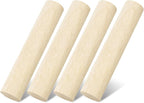6 Inch Small Wooden Rolling Pin, Wooden Rolling Pin Set by Unknown
