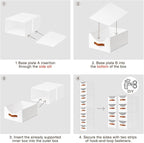 Homsorout Stackable Storage Drawers - Image 7