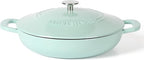 Martha Stewart Gatwick 3.5-Quart Enameled Cast Iron Dutch Oven Braiser – Martha by MarthaStewart