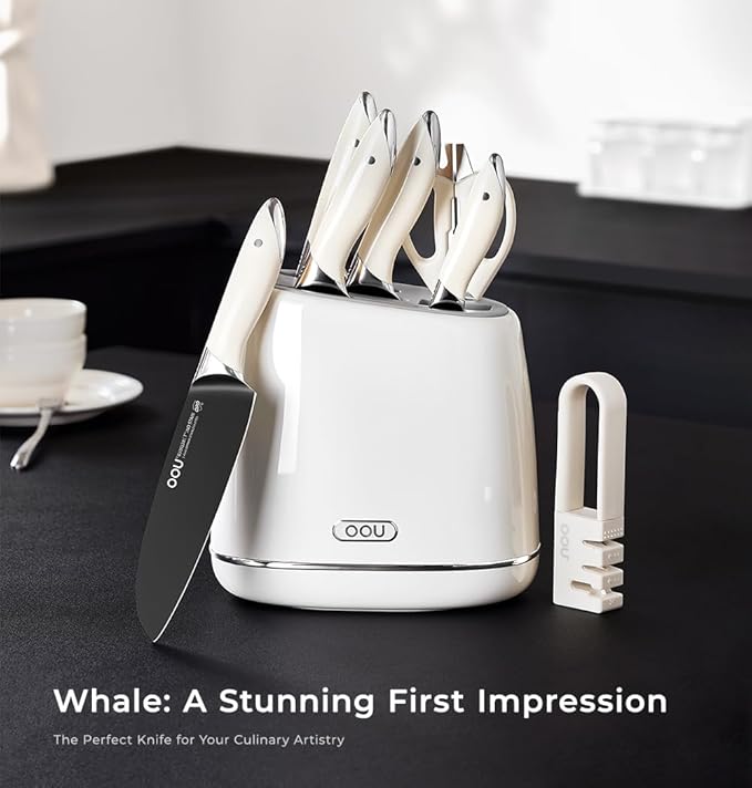 OOU Kitchen Knife Block Set - Image 4
