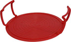Microwave Multipurpose 4 in 1 Tray Stand Rack Splatter Guard Carry Tray - Image 5