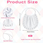 White Apron Cosplay, Waist Half Apron Puffy Tight Costume, Maid Aprons Kitchen - Image 2