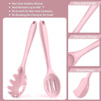 P&P CHEF Silicone Cooking Utensils Set of 7, Heat-proof Kitchen Utensils Set - Image 3