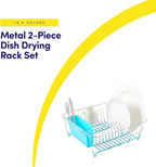 Dish Drying Rack & Cutlery Holder 2 Piece Set - Image 2