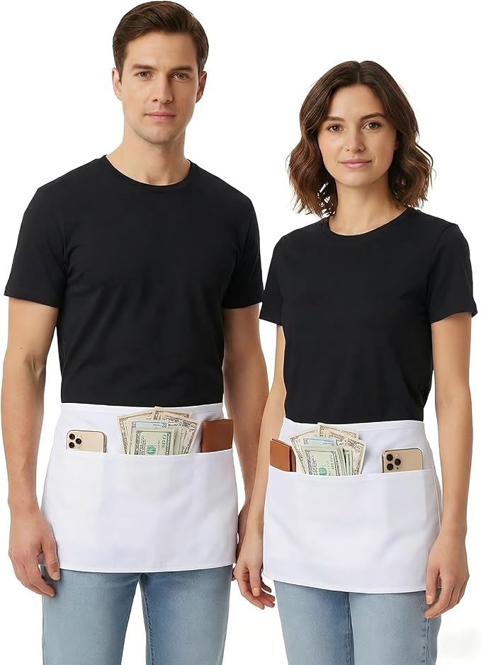 BOHARERS Waist Apron with 3 Pockets - Image 3