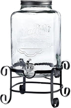 Style Setter Beverage Dispenser Cold Drink Dispenser w/ 3-Gallon Capacity Glass - Image 2
