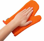 Oven Mitts and Pot Holders 4 pcs Set, High Heat Resistant 500 Degree Extra - Image 6
