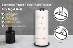 NearMoon Paper Towel Holder, Sturdy Paper Towel Stand Dispenser-All Metal - Image 3