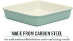 Martha Stewart Gallen 9 Inch Square Nonstick Carbon Steel Cake Pan - Image 4
