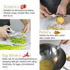 Kitchen Utensil Set-Silicone Cooking Utensils-33 Kitchen Gadgets & Spoons - Image 6