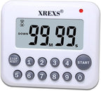 XREXS Digital Kitchen Timer Magnetic Countdown Up Cooking Timer Clock by XREXS