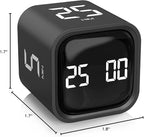 Rotating Pomodoro Timer 5, 10 50 Minutes Preset, Desk Productivity Flip Timer - Image 10
