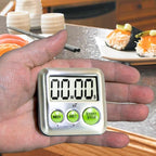 Elegant Digital Kitchen Timer Stainless Steel - Image 6