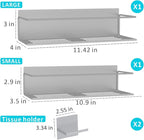 Magnetic Spice Rack For Refrigerator, Space Saving Magnetic Shelf For Fridge - Image 2