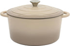 Gibson Home Addlestone 7 Qt Enameled Cast Iron Dutch Oven Pot by GibsonHomewares