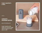 Stainless Steel Electric Salt and Pepper Grinder Set - Image 4