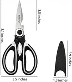 Kitchen Scissors Utility Chopping Scissor Professional Shears - Image 6