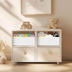 DIMJ Large Closet Shelf Organizer Bins 4 Packs - Image 6