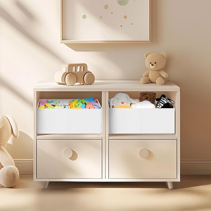 DIMJ Large Closet Shelf Organizer Bins 4 Packs - Image 6