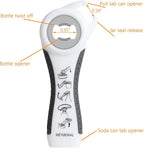 Jar Opener Bottle Opener for Weak Hands, 5-in-1 Multi-Function Can Opener - Image 4