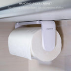 simpletome Paper Towel Holder ONE Hand Tear Adaptive Tension Arm Adjustable - Image 2