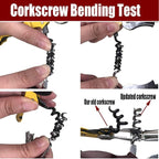 Professional Waiter Corkscrew Wine Openers Set, Heavy Duty Stainless Steel - Image 5
