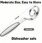 Maxjoy Danish Dough Whisk Stainless Steel Hook - Image 8