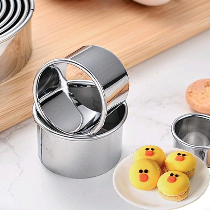 Cookie Cutters - Biscuit Cutters/Stainless Steel Dumpling Cutters/Cake Pastry - Image 6