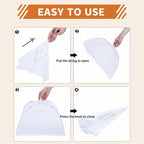 6 Pack Mesh Food Covers 17 Inch, Collapsible Umbrella Screen Covers - Image 4
