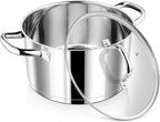 P&P CHEF 6 Quarts Cooking Stock Pot by PPCHEF