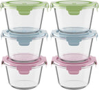 16oz Glass Meal Prep Containers - Image 2