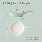 SENSARTE Nonstick Ceramic Skillet - Image 5