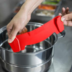Clip On Strainer Silicone for all Pots and Pans, AUOON Pasta Strainer Clip on - Image 5