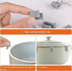 12pcs Silicone Dutch Oven Lid Clips - Image 5