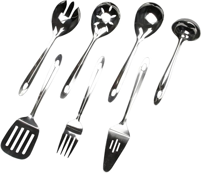 Chef Craft Select Meat and Potato Fork, 9.25 inch, Stainless Steel - Image 3