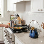 Nihow Pot Lid Holder: Stable Ceramic Pan Lid Holder - Image 7