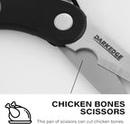 Kitchen Scissors with Magnetic Holder Heavy Duty Magnetic Scissors - Image 5