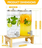 2 Pack 1.5 Gallon Drink dispenser - Image 3